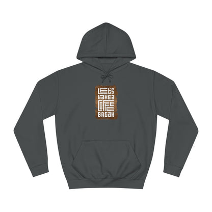 Unisex College Hoodie (Coffee Break)