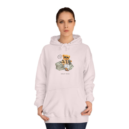 Unisex College Hoodie (Crazy Rich)