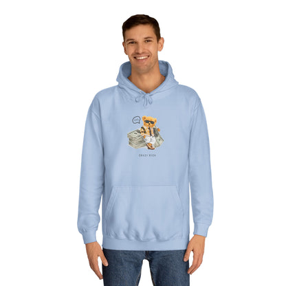 Unisex College Hoodie (Crazy Rich)