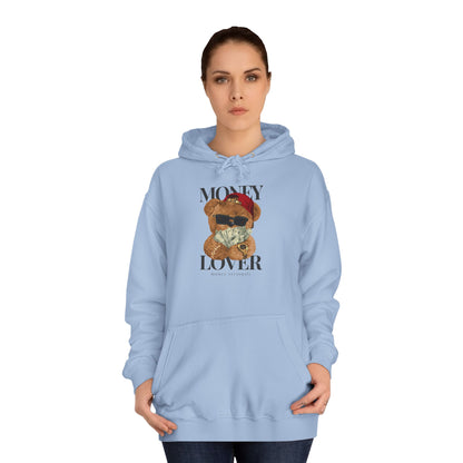 Unisex College Hoodie (Money Lover)