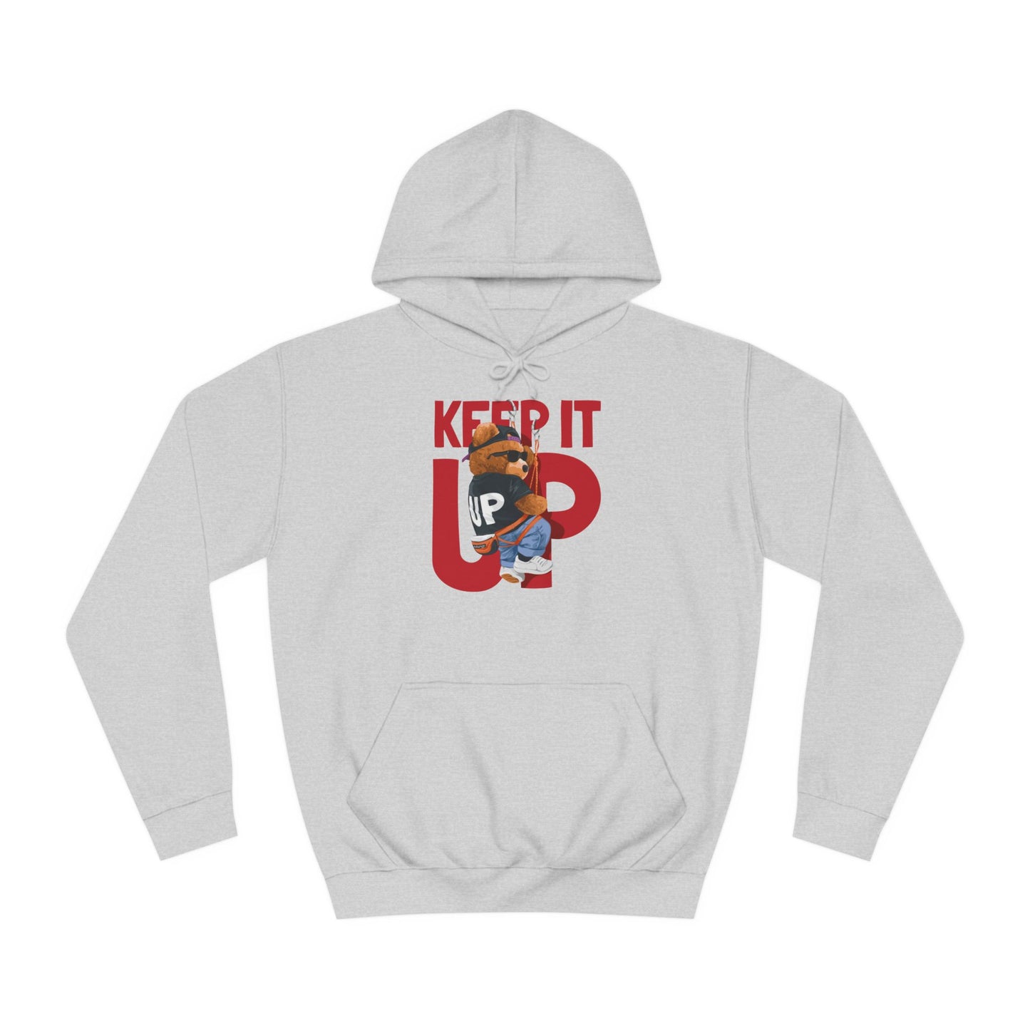 Unisex College Hoodie (Keep It Up)