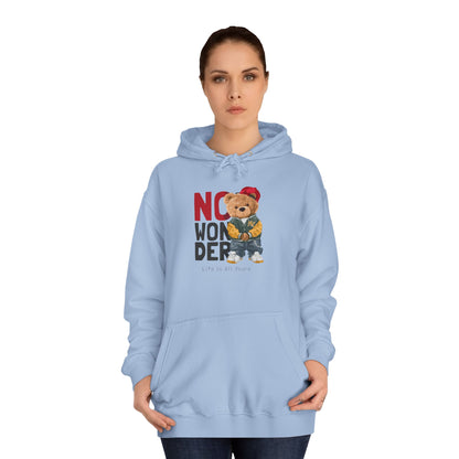 Unisex College Hoodie (No Won Der)