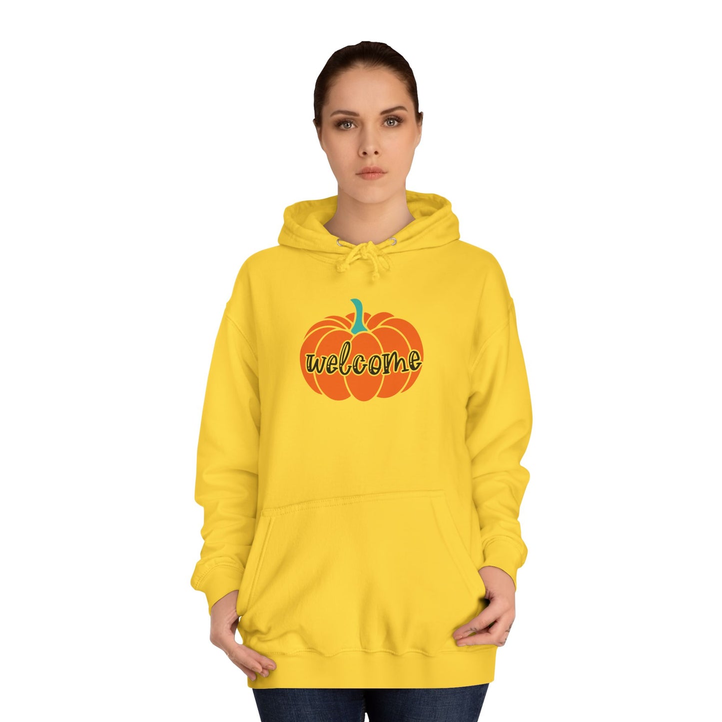 Unisex College Hoodie (Welcome)