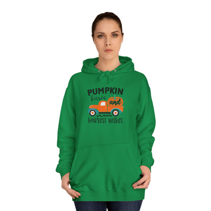 Unisex College Hoodie (Pumpkin)