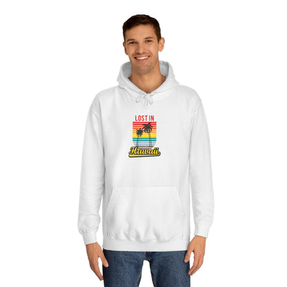 Unisex College Hoodie (Lost In Hawaii)