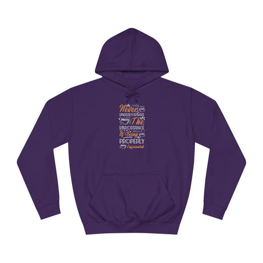 Unisex College Hoodie (Caffeinated)