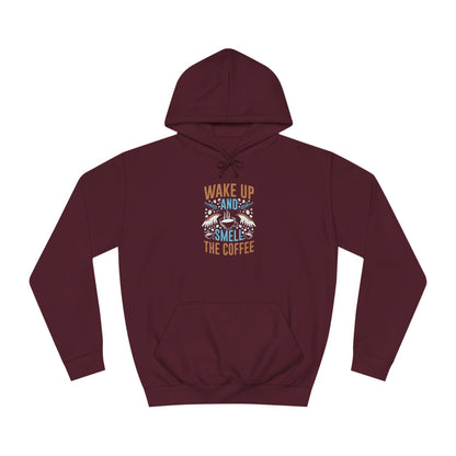 Unisex College Hoodie (Smell Coffee)