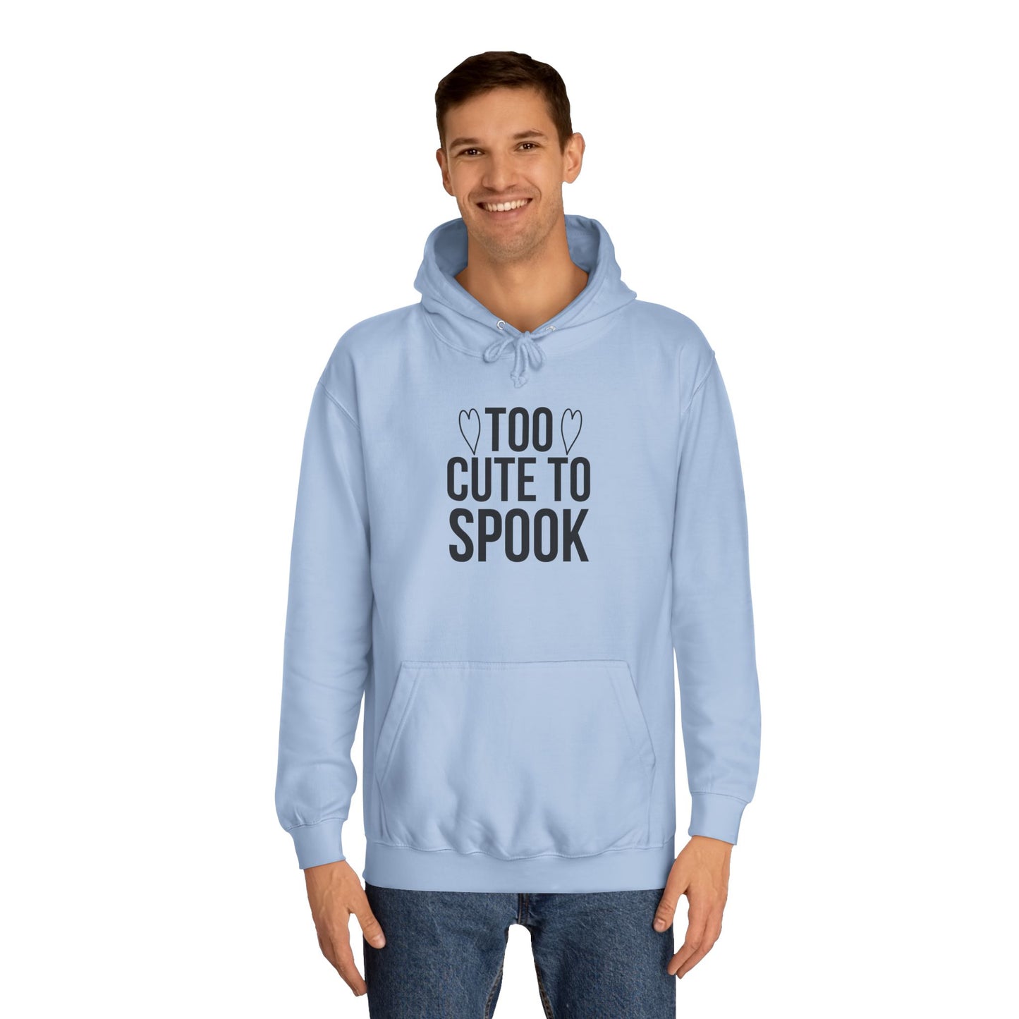 Unisex College Hoodie (Too Cute)