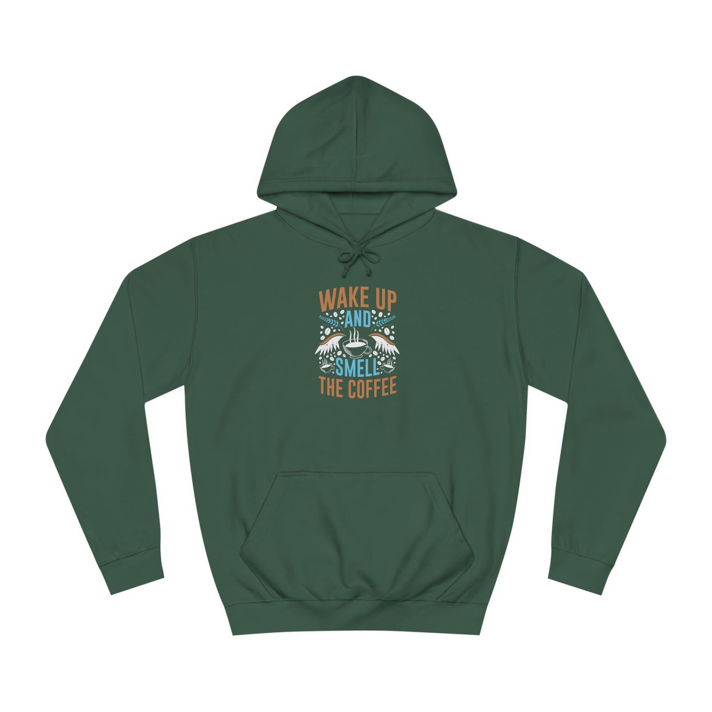 Unisex College Hoodie (Smell Coffee)