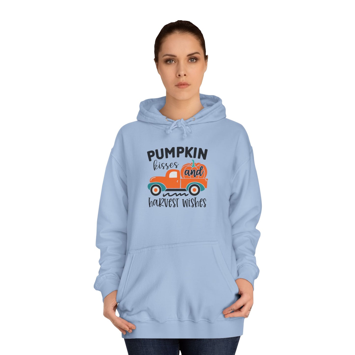 Unisex College Hoodie (Pumpkin)