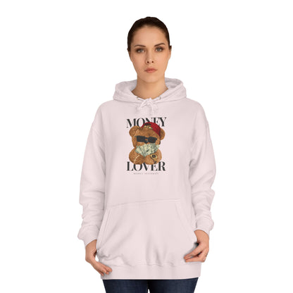 Unisex College Hoodie (Money Lover)