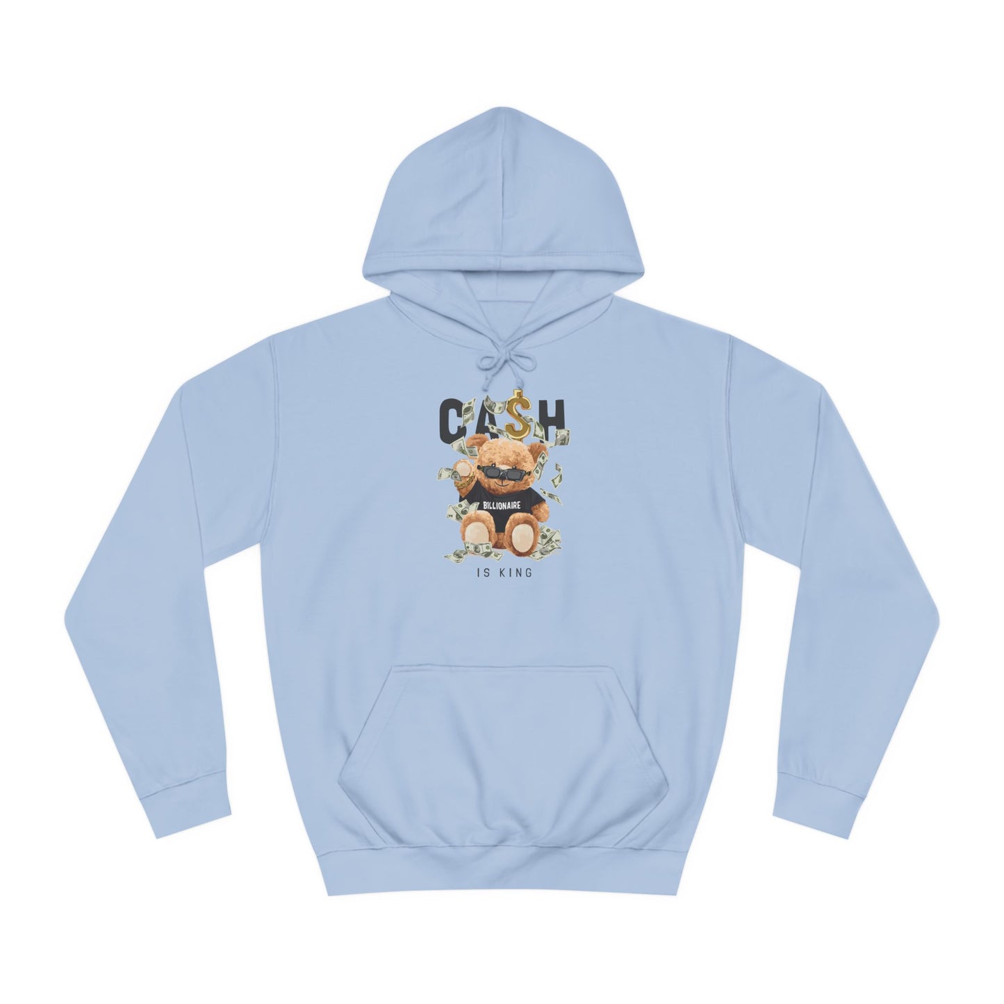 Unisex College Hoodie (Cash Is King)