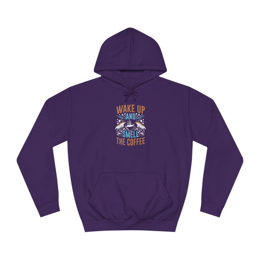 Unisex College Hoodie (Smell Coffee)