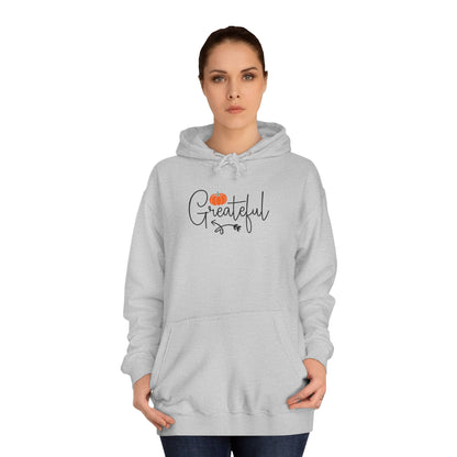 Unisex College Hoodie (Greateful)