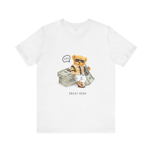 Unisex Short Sleeve Tee (Crazy Rich)