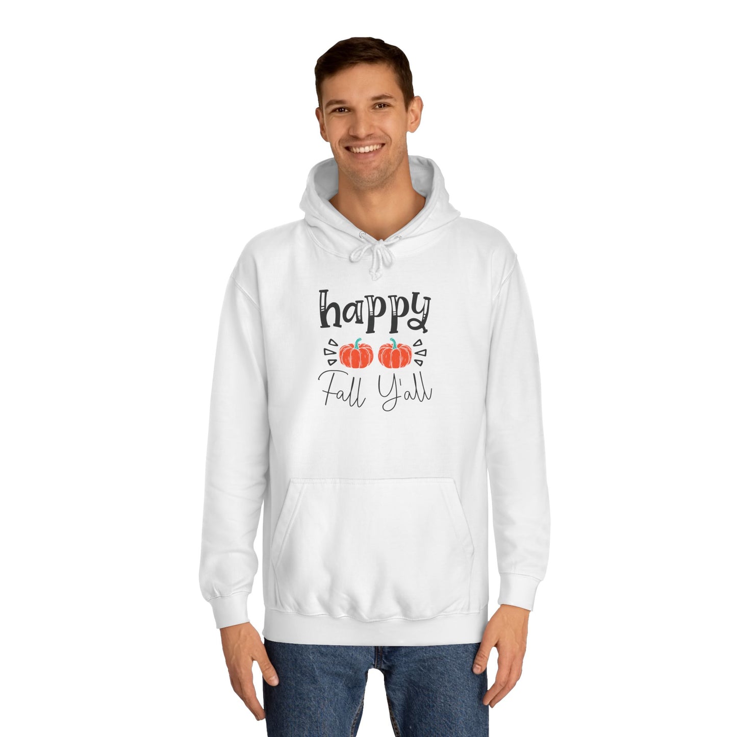 Unisex College Hoodie (Happy)