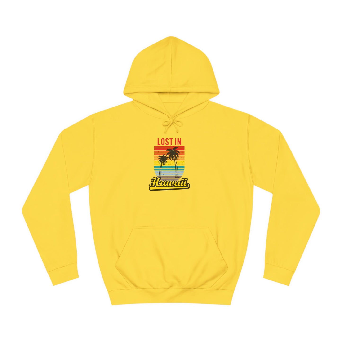 Unisex College Hoodie (Lost In Hawaii)