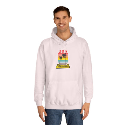 Unisex College Hoodie (Lost In Hawaii)