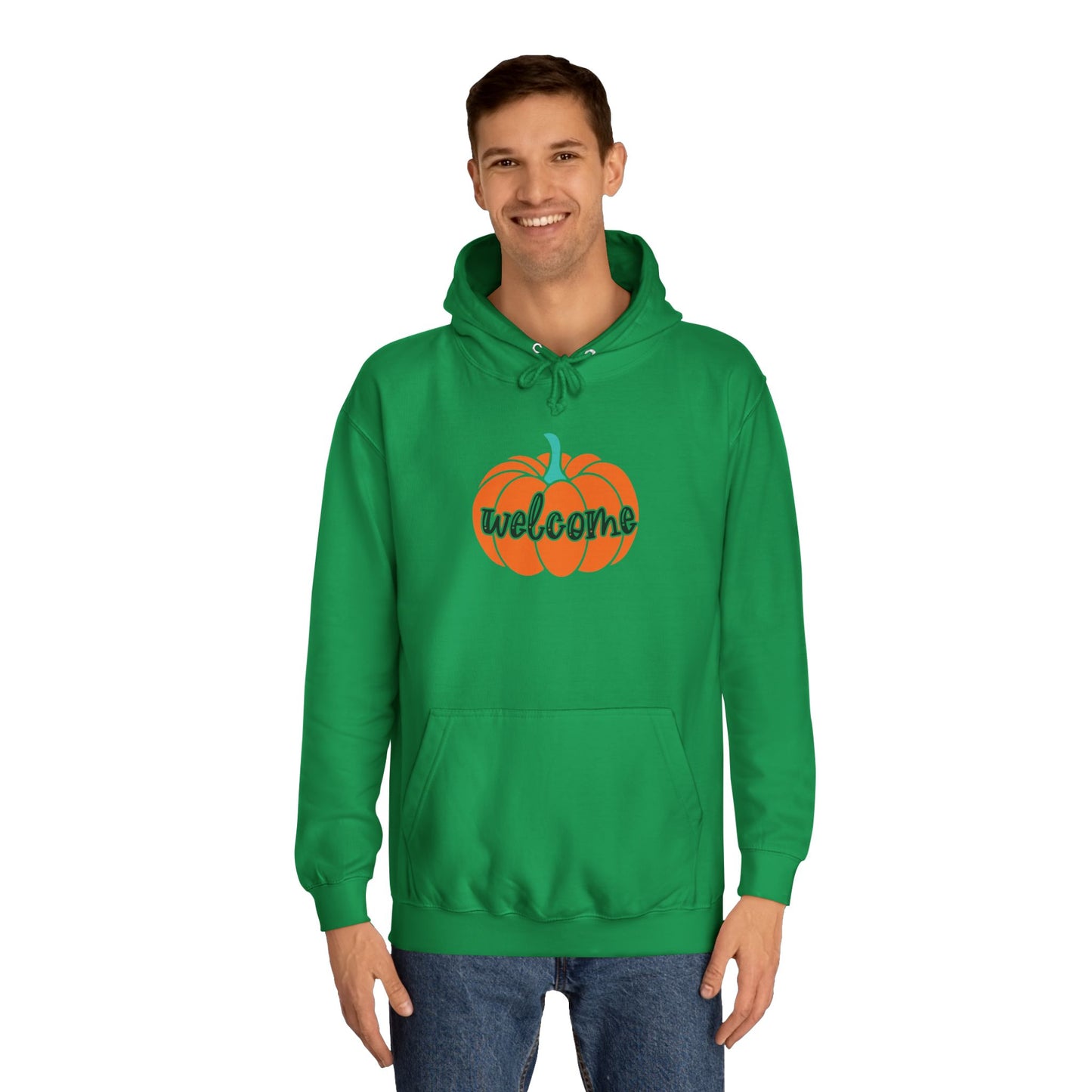 Unisex College Hoodie (Welcome)