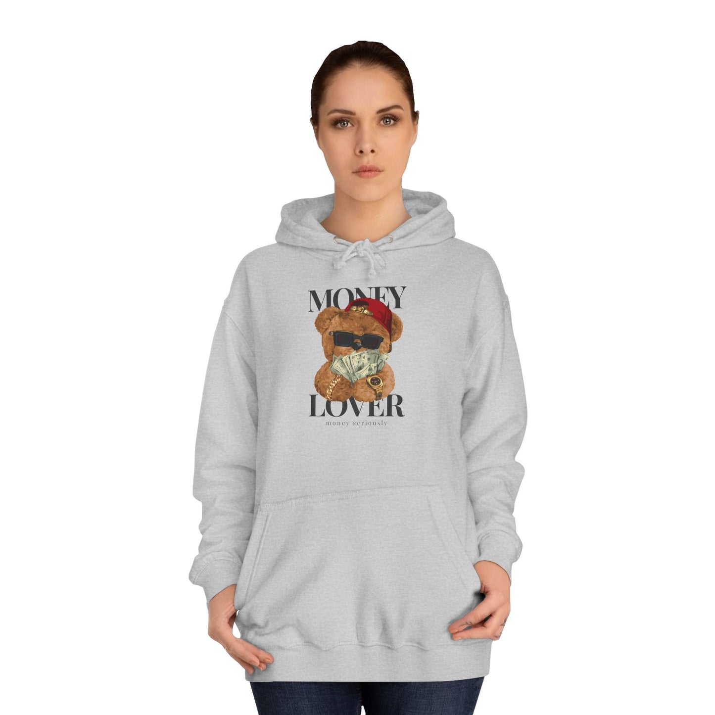 Unisex College Hoodie (Money Lover)