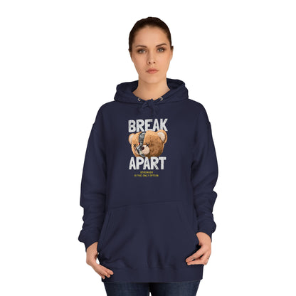 Unisex College Hoodie (Break Apart)