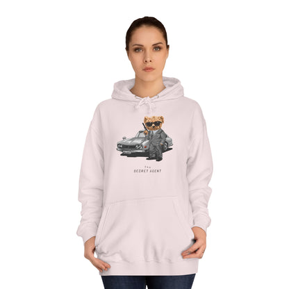 Unisex College Hoodie (Secret Agent)