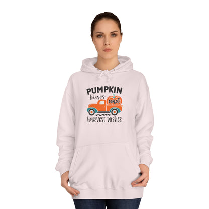 Unisex College Hoodie (Pumpkin)