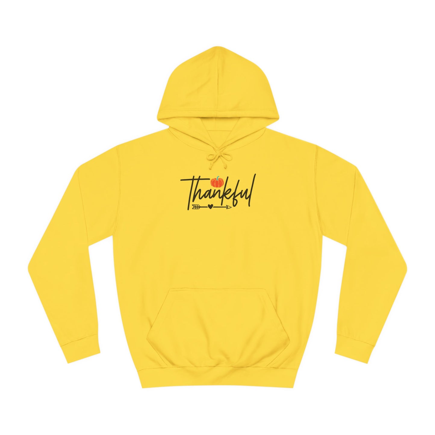 Unisex College Hoodie (Thankful)