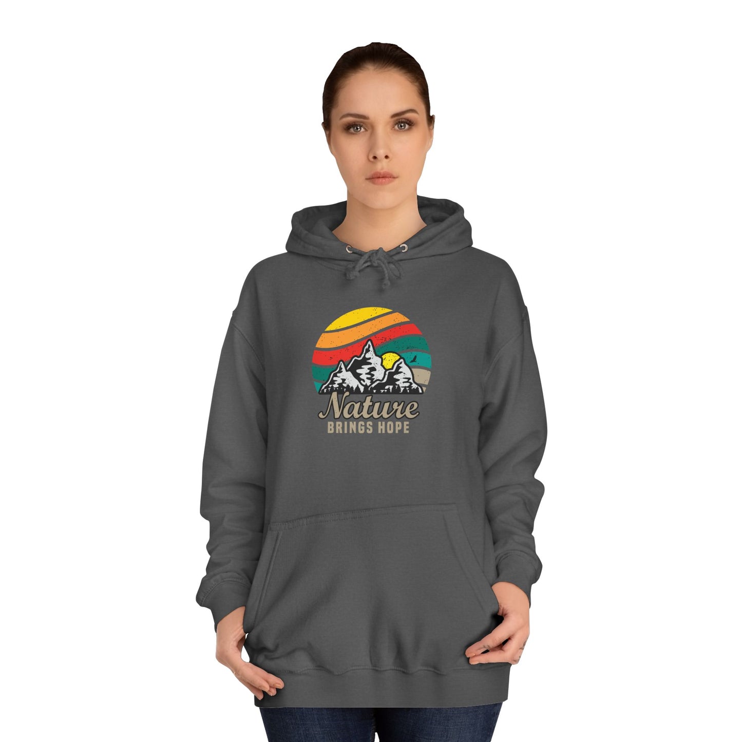 Unisex College Hoodie (Nature Brings Hope)