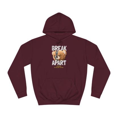 Unisex College Hoodie (Break Apart)