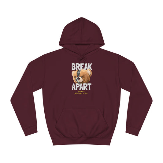 Unisex College Hoodie (Break Apart)