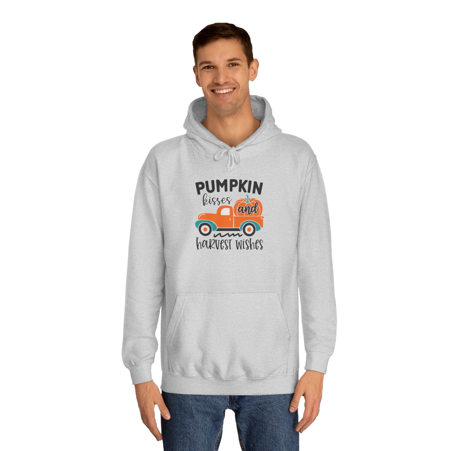 Unisex College Hoodie (Pumpkin)