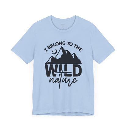 Unisex Short Sleeve Tee (Wild Nature)