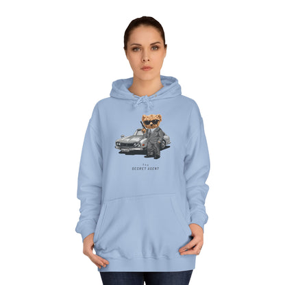 Unisex College Hoodie (Secret Agent)