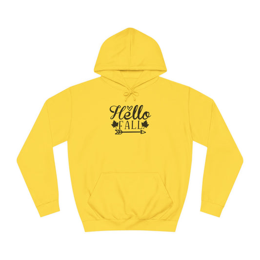 Unisex College Hoodie (Hello Fall)