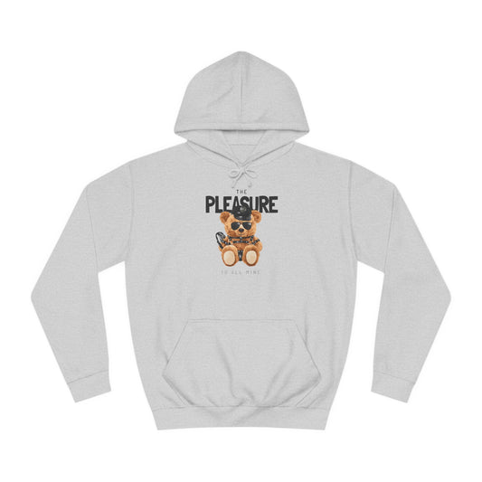 Unisex College Hoodie (Pleasure Is Mine)