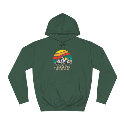 Unisex College Hoodie (Nature Brings Hope)