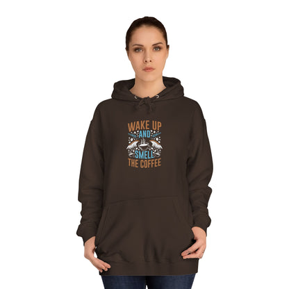 Unisex College Hoodie (Smell Coffee)