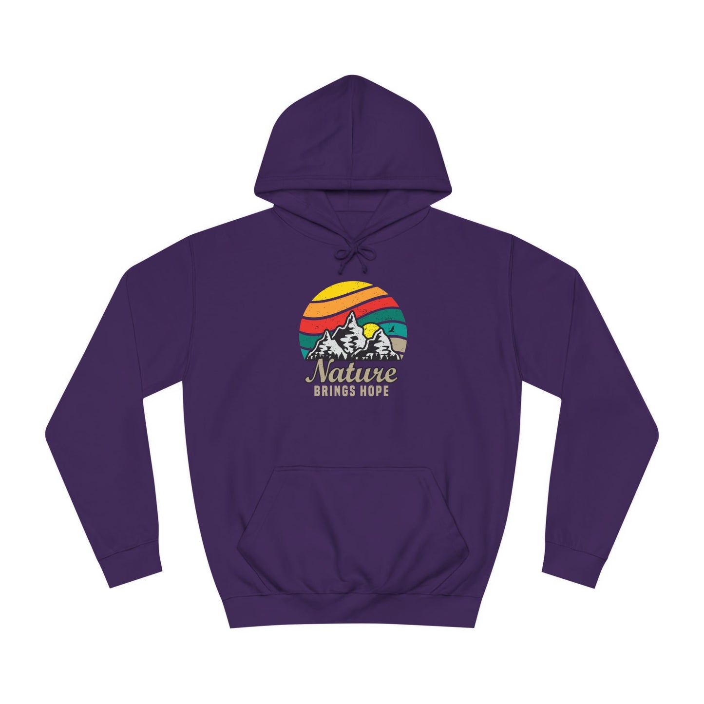 Unisex College Hoodie (Nature Brings Hope)