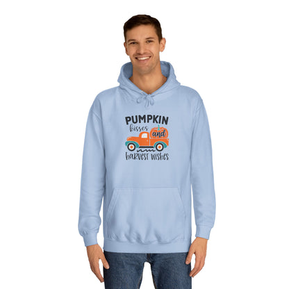 Unisex College Hoodie (Pumpkin)