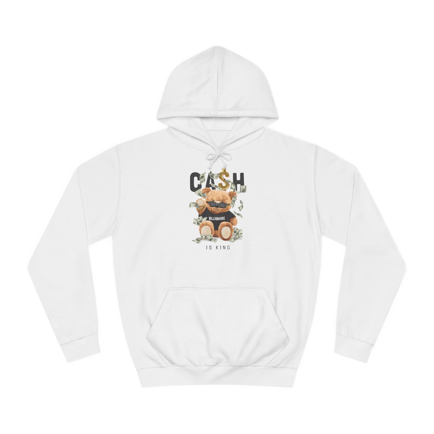 Unisex College Hoodie (Cash Is King)