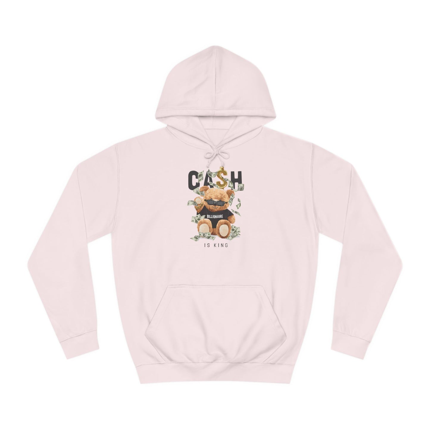 Unisex College Hoodie (Cash Is King)