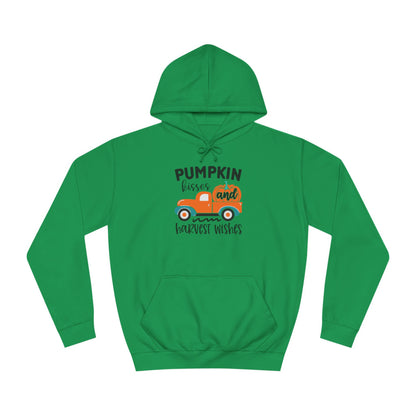 Unisex College Hoodie (Pumpkin)