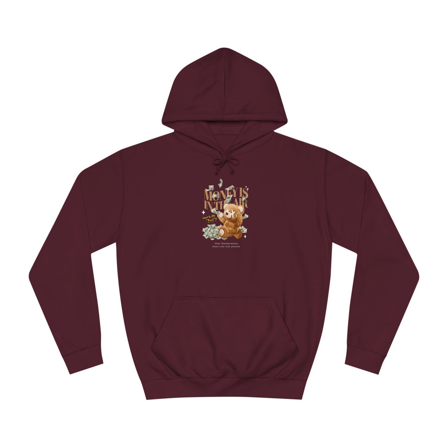 Unisex College Hoodie (Money In The Air)