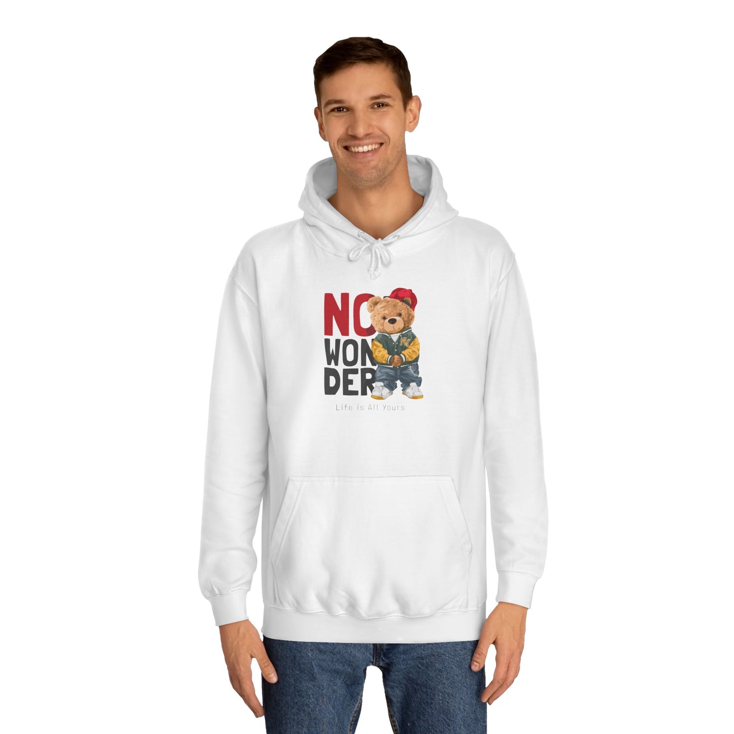 Unisex College Hoodie (No Won Der)