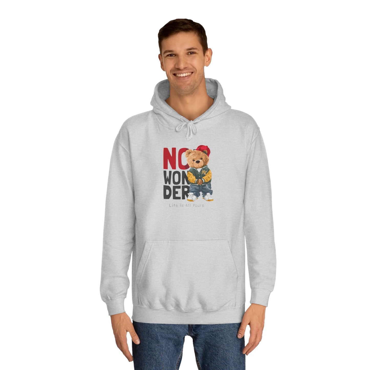 Unisex College Hoodie (No Won Der)