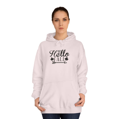 Unisex College Hoodie (Hello Fall)