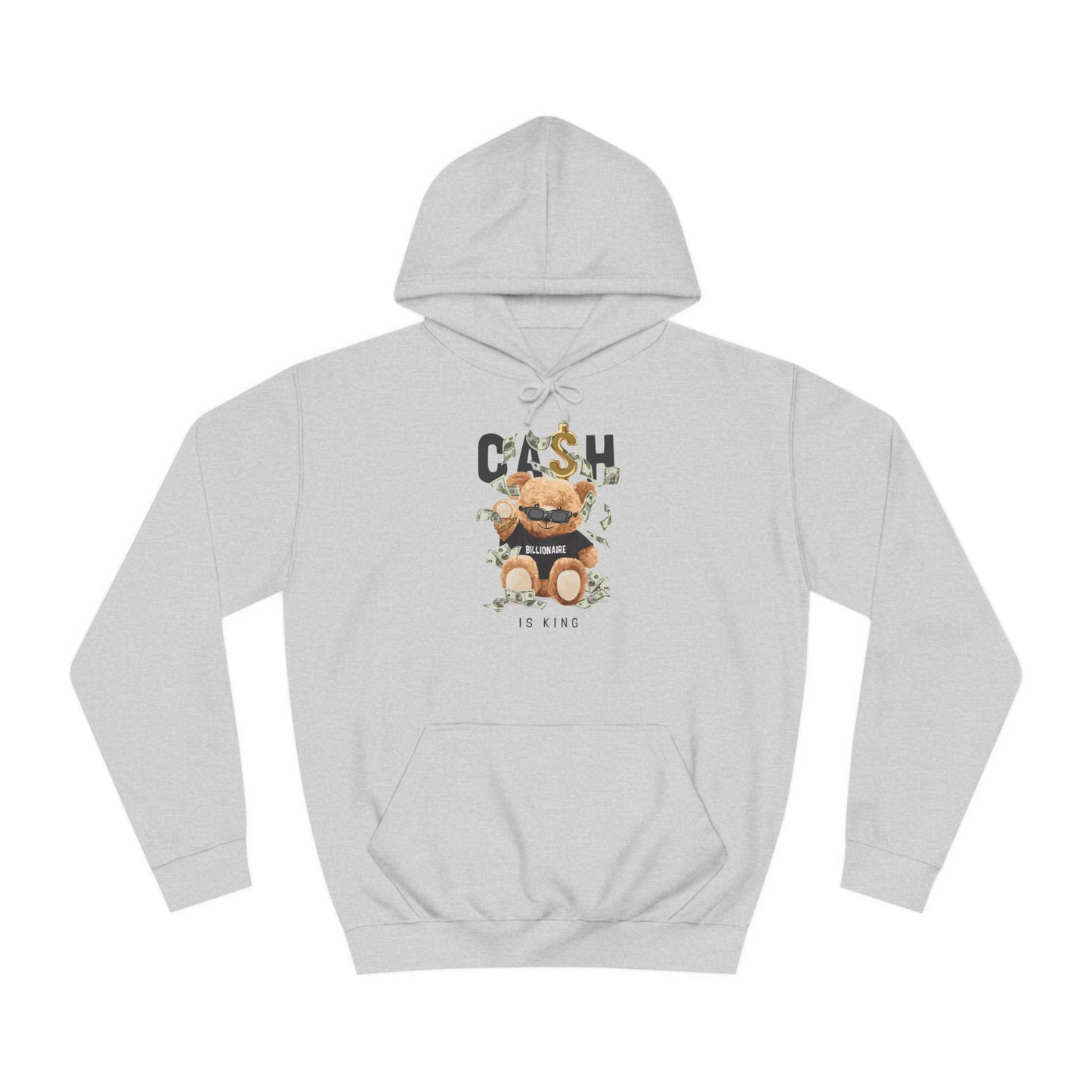 Unisex College Hoodie (Cash Is King)