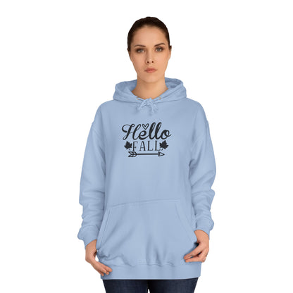 Unisex College Hoodie (Hello Fall)