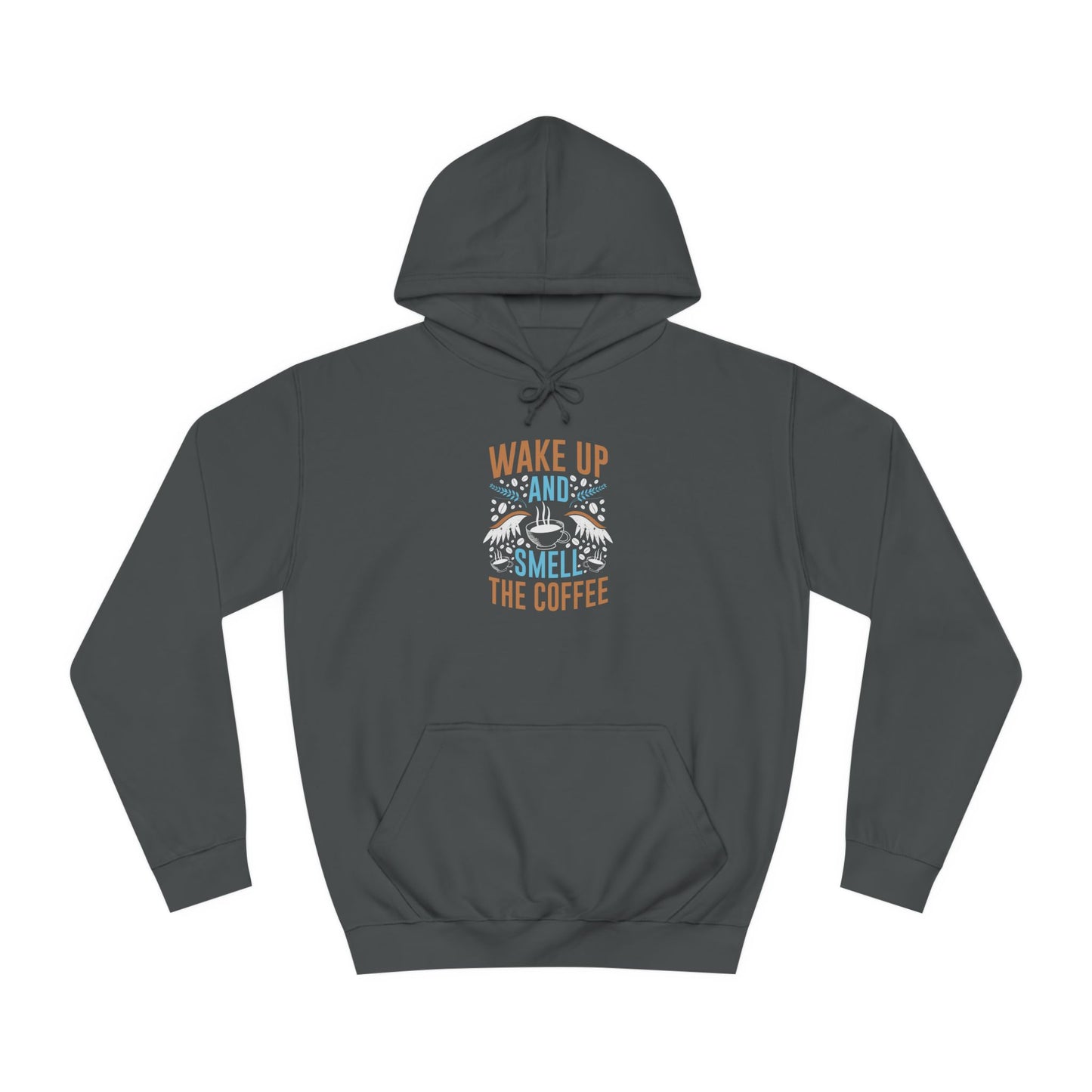 Unisex College Hoodie (Smell Coffee)